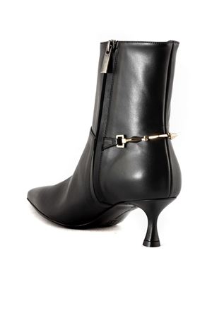 Stivaletto Elettra in pelle spazzolata nera SERGIO LEVANTESI | ELETTRA56NERO
